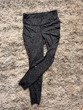 Lululemon Black Patterned Leggings
